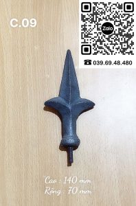 Chông gang đúc 09