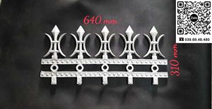 Chông gang đúc 57