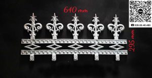 Chông gang đúc 60