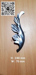 Hoa thép dập mỹ thuật