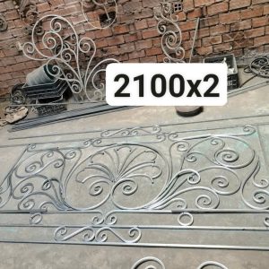 Lan can sắt hộp uốn mỹ thuật