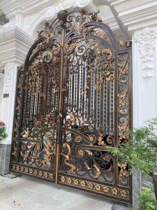 Mẫu cửa cổng 2 cánh đẹp