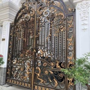 Mẫu cửa cổng 2 cánh đẹp